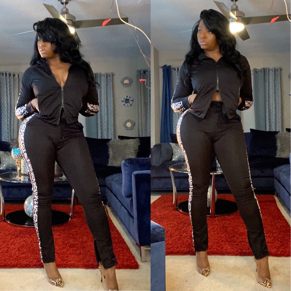 Kitty Kat 2 piece Pant suit